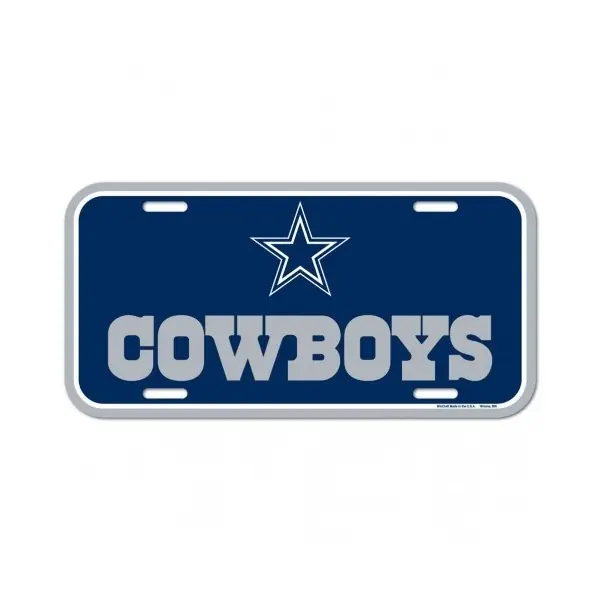 Dallas Cowboys License Plate