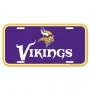 Placa de matrícula de los Minnesota Vikings
