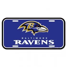 Placa de matrícula de los Baltimore Ravens