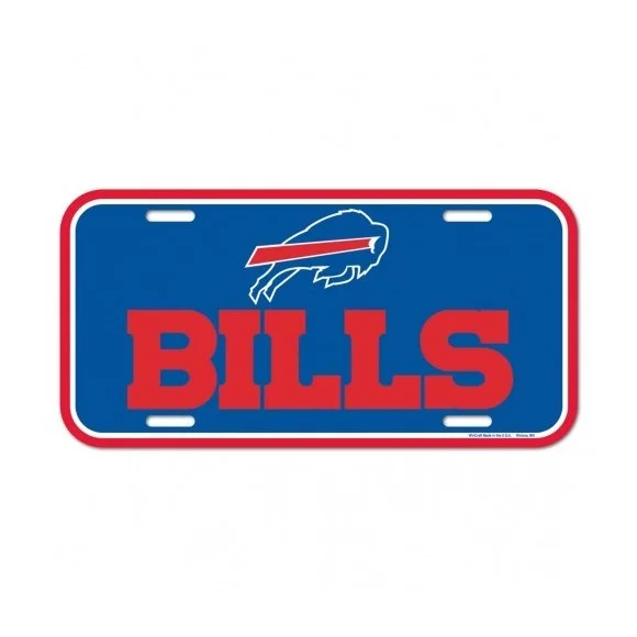 Placa de matrícula de los Buffalo Bills