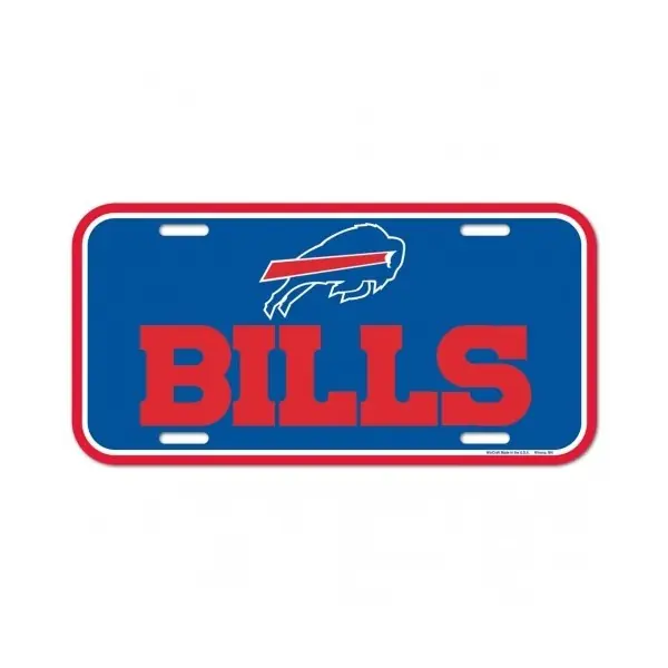 Plaque d'immatriculation Buffalo Bills