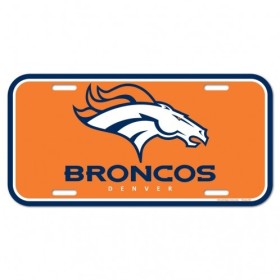 Denver Broncos registreringsskylt