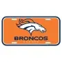 Placa de matrícula de los Broncos de Denver