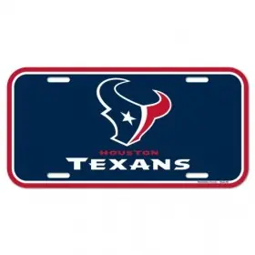 Placa de Matrícula de Houston Texans