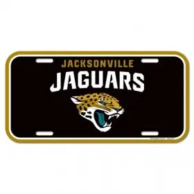 Placa de Matrícula de los Jacksonville Jaguars
