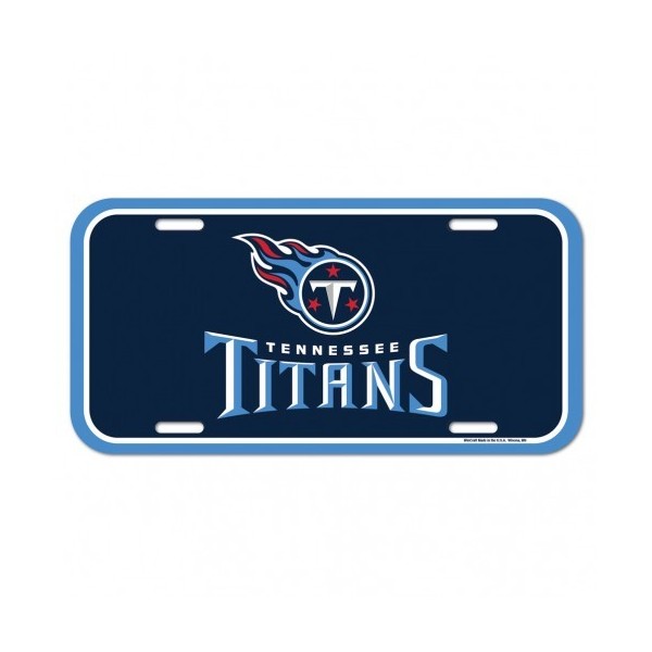 Tennessee Titans Nummerplade