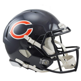 Chicago Bears Vollständiger Riddell Revolution Speed Authentischer Helm