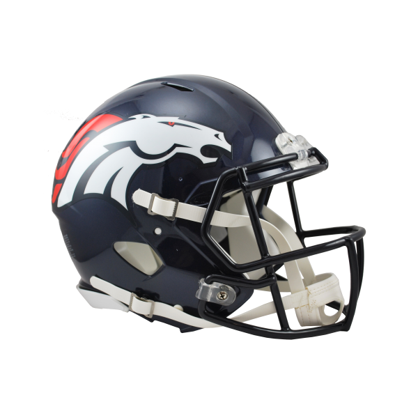 Denver Broncos Full-Size Riddell Revolution Speed autentisk hjelm i fuld størrelse