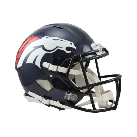 Denver Broncos Full-Size Riddell Revolution Speed autentiska hjälm