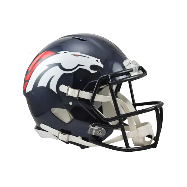 Denver Broncos Fullstorlek Riddell Revolution Speed Äkta Hjälm