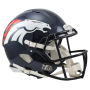 Denver Broncos Full-Size Riddell Revolution Speed autentisk hjelm i fuld størrelse