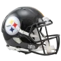 Pittsburgh Steelers Full-Size Riddell Revolution velocità autentico casco