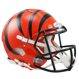 Casco Auténtico Riddell Revolution Speed de Tamaño Completo de los Cincinnati Bengals