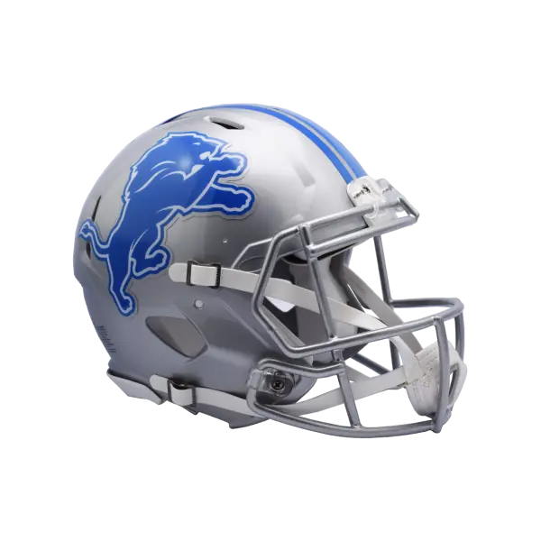 Detroit Lions Full-Size Riddell Revolution Speed Authentic Helmet