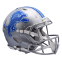 Detroit Lions Full-Size Riddell Revolution Speed Authentic Helmet