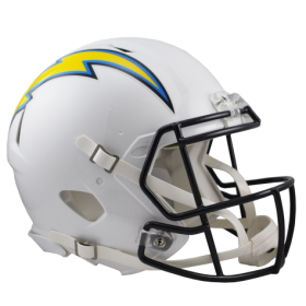 Los Angeles Chargers Full-Size Riddell Revolution Speed Authentic Hjälm