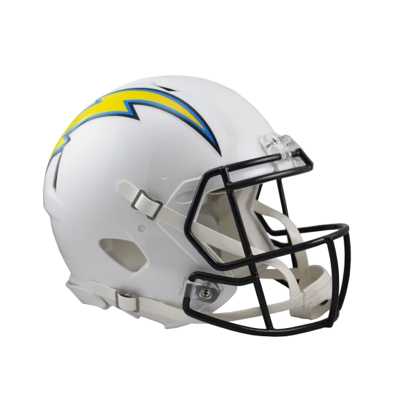 Los Angeles Chargers Full-Size Riddell Revolution Speed Authentic Helmet