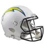 Casque Authentique Taille Réelle Riddell Revolution Speed des Los Angeles Chargers