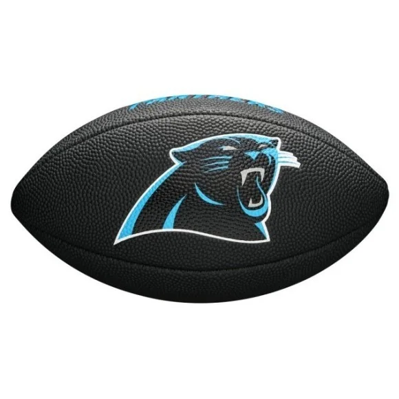 Mini balón de fútbol americano con el logotipo del equipo de la NFL - Carolina Panthers