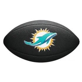 Mini ballon de football avec logo d'équipe NFL - Miami Dolphins