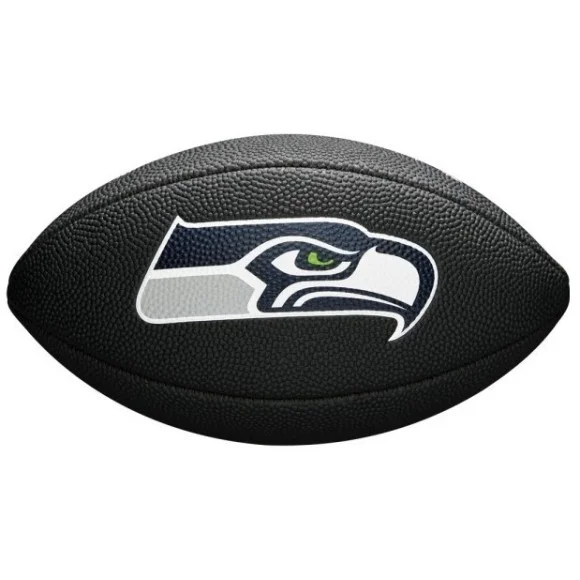 Mini balón de fútbol americano con el logotipo del equipo de la NFL - Seattle Seahawks