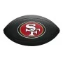 Mini pallone da calcio con logo della squadra NFL - San Francisco 49ers