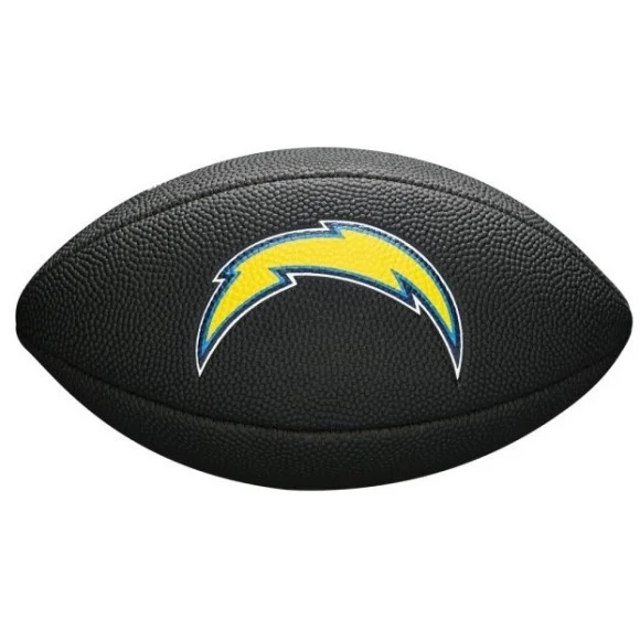 Mini balón de fútbol americano con el logotipo del equipo de la NFL - Los Angeles Chargers