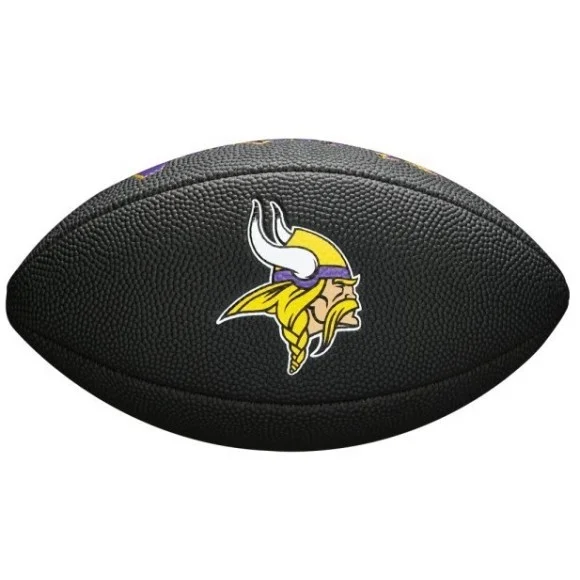 Mini balón de fútbol americano con el logotipo del equipo de la NFL - Minnesota Vikings