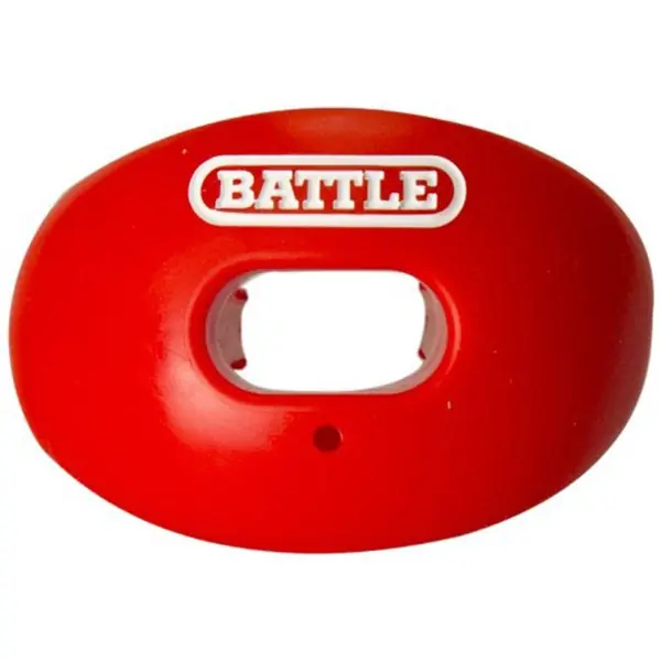 Protector bucal de fútbol con correa convertible Battle Oxygen