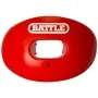 Protector bucal de fútbol con correa convertible Battle Oxygen Rojo