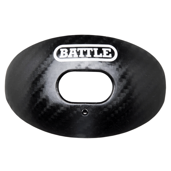 Battle Carbon Chrome Oxygen Fodbold Mundbeskytter Sort