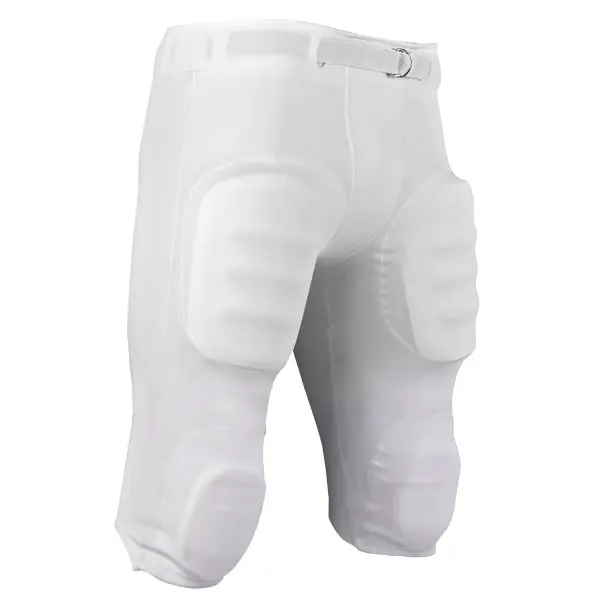 Pantaloni da Football Americano Touchback Bianchi