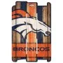 Cartel de madera de los Broncos de Denver