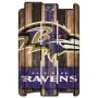Panneau de clôture en bois des Ravens de Baltimore