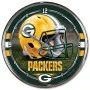 Green Bay Packers Chrome Clock