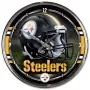 Reloj Cromado de los Pittsburgh Steelers