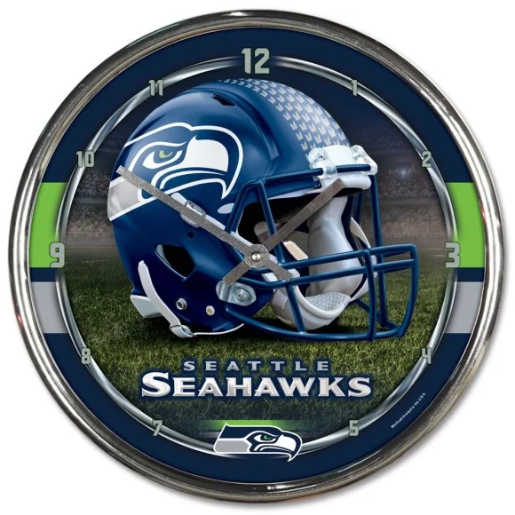 Seattle Seahawks orologio cromato