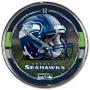 Reloj cromado de los Seattle Seahawks