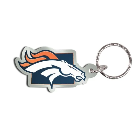 Denver Broncos Staat Schlüsselanhänger