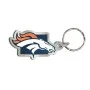Denver Broncos State Keychain