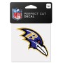 Autocollant Logo Baltimore Ravens 4" x 4"