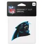 Adesivo Logo Carolina Panthers 4" x 4"