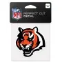 Calcomanía con el logo de los Cincinnati Bengals de 4" x 4".