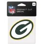 Adesivo con logo Green Bay Packers 10 cm x 10 cm