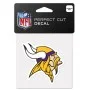 Minnesota Vikings 4" x 4" Logo-Aufkleber