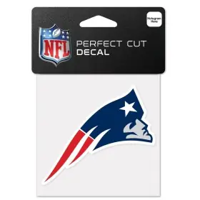 New England Patriots decalcomania logo 4" x 4"