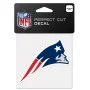 New England Patriots 4" x 4" Logo-Aufkleber