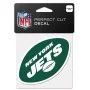 New York Jets 4" x 4" logotypdekal