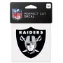 Décalcomanie du logo des Oakland Raiders de 4 po x 4 po