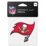 Autocollant logo Tampa Bay Buccaneers 4" x 4"